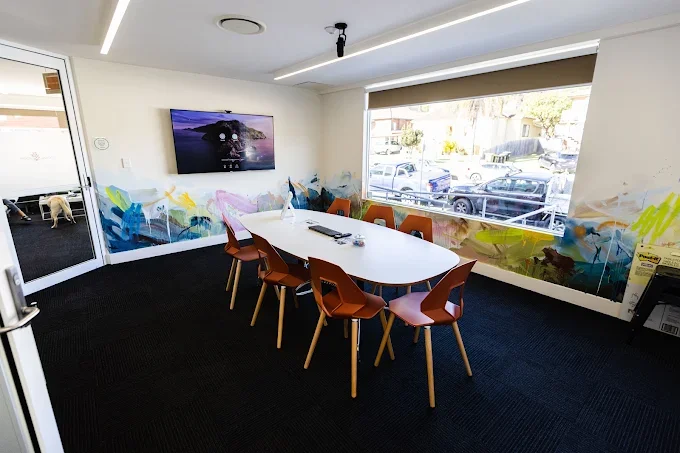 Our meeting room at the Brookvale office